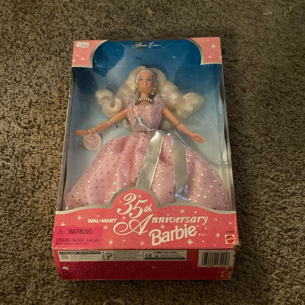 New Barbie 35th Anniversary Doll - Pink